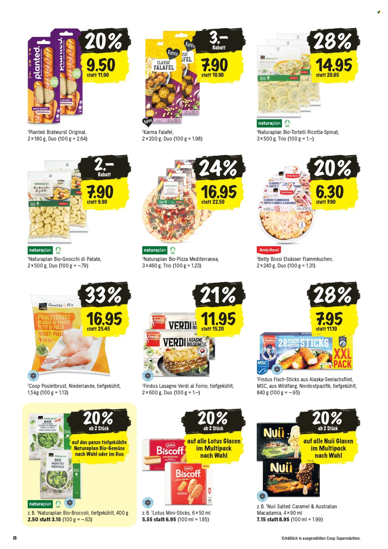 Prospekte Coop - 2.7.2026 - 8.7.2026. Seite 8. Seite 8