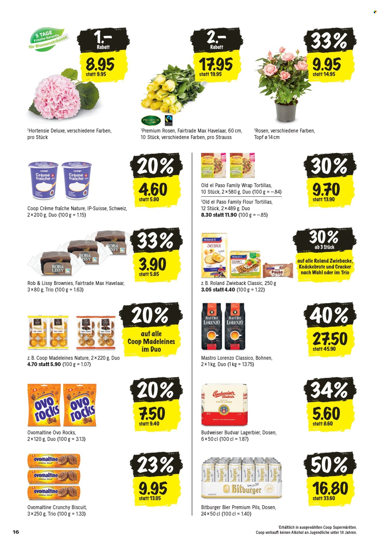 Prospekte Coop - 2.7.2026 - 8.7.2026. Seite 16. Seite 16
