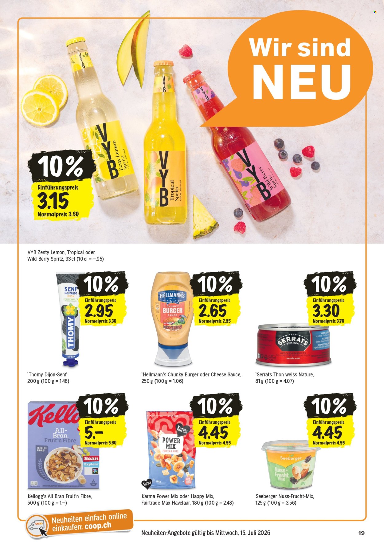Prospekte Coop - 2.7.2026 - 8.7.2026. Seite 19. Seite 19