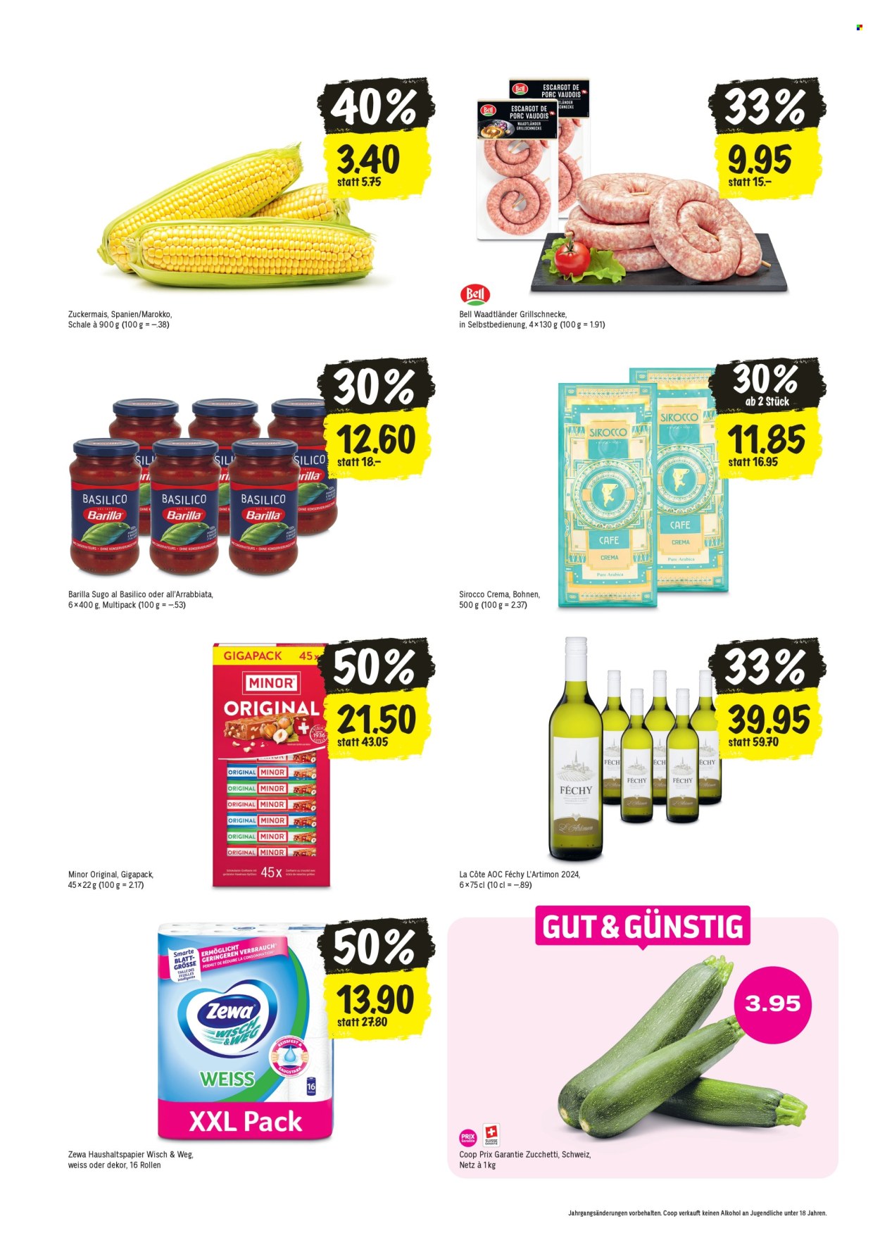 Prospekte Coop - 2.7.2026 - 8.7.2026. Seite 22. Seite 22