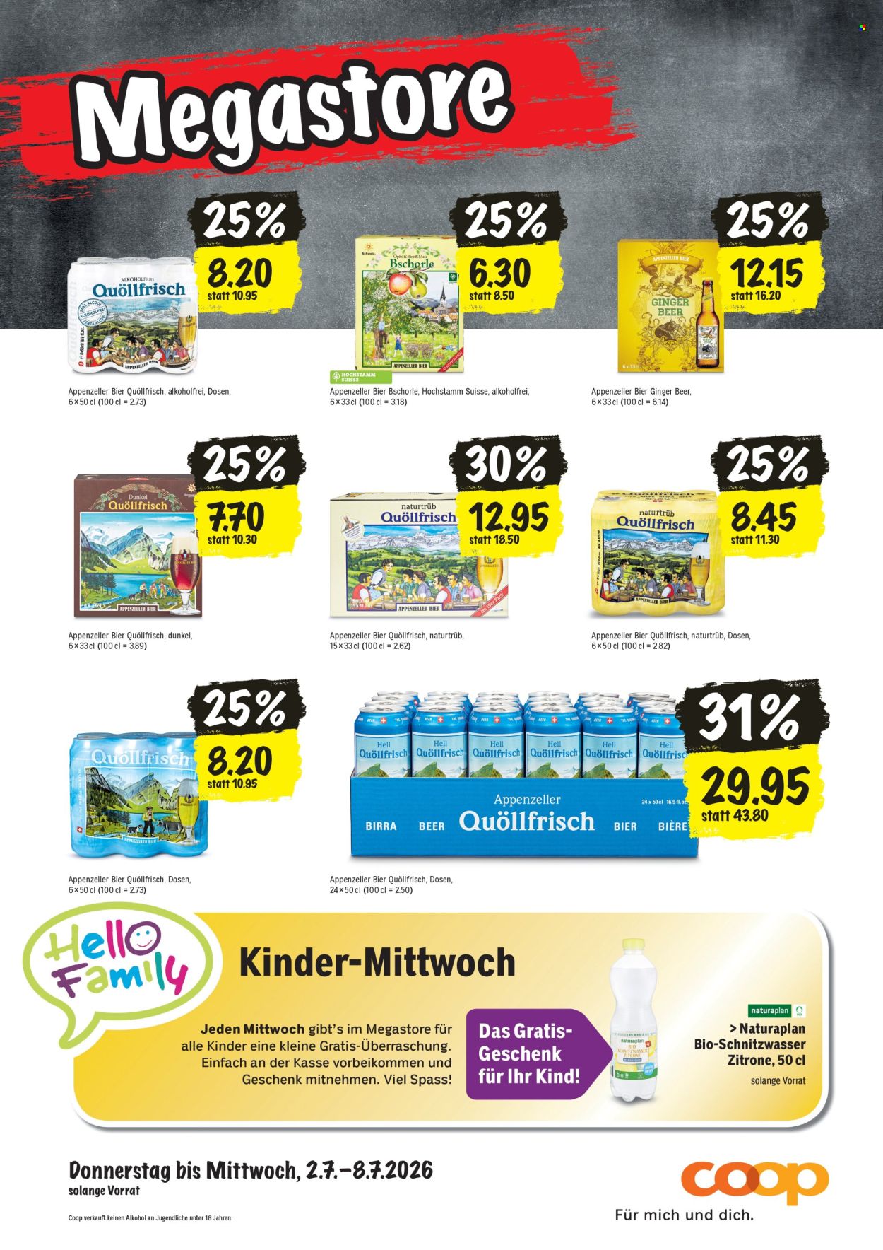 Prospekte Coop - 2.7.2026 - 8.7.2026. Seite 24. Seite 24