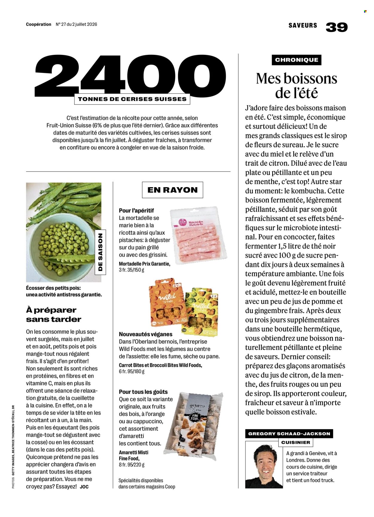 Prospekte Coop - 2.7.2026 - 8.7.2026. Seite 39. Seite 39