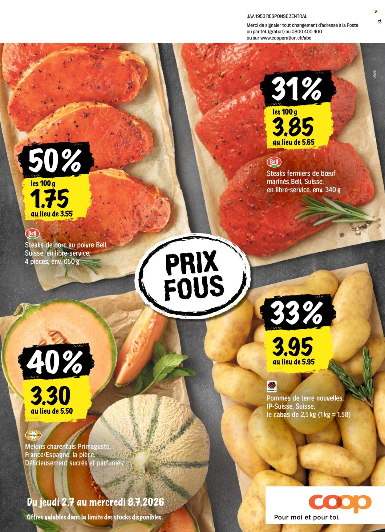 Prospekte Coop - 2.7.2026 - 8.7.2026. Seite 80. Seite 80