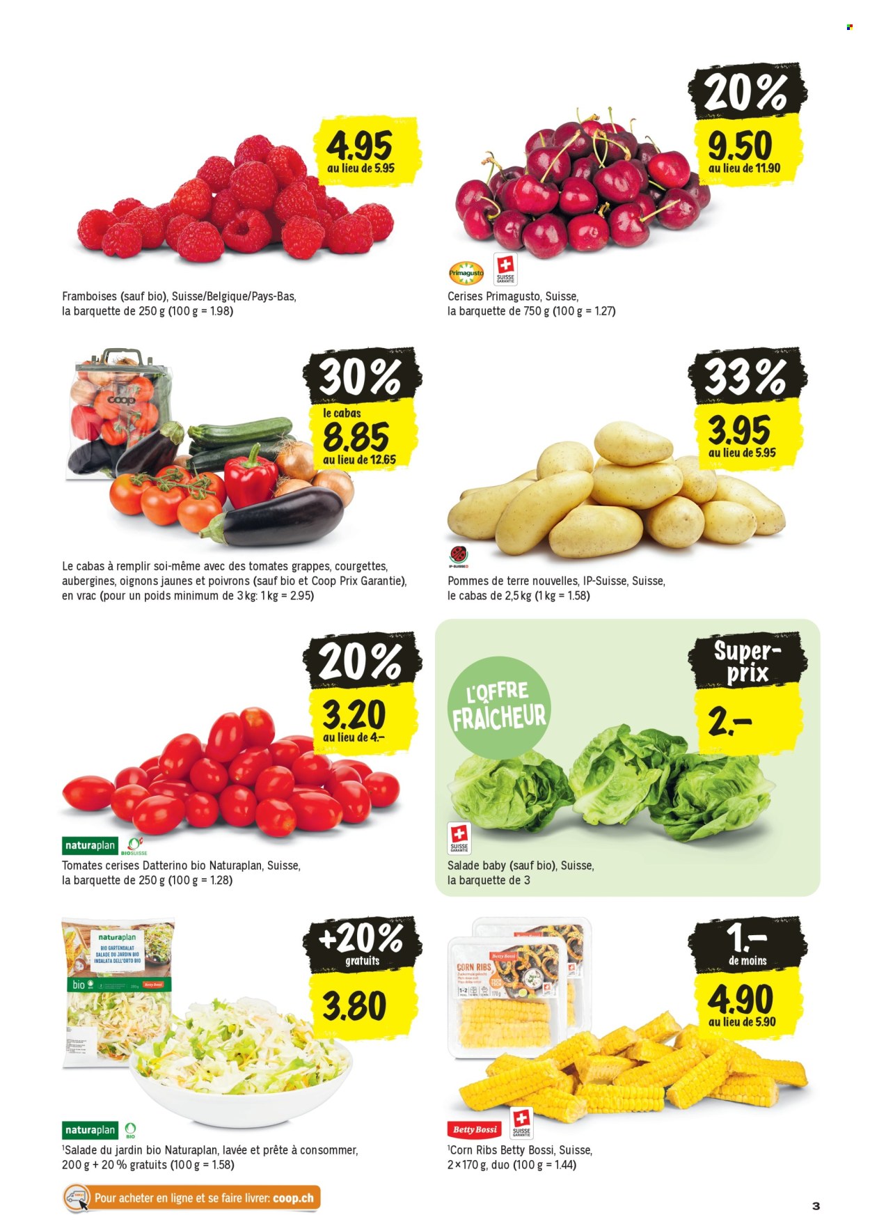 Prospekte Coop - 2.7.2026 - 8.7.2026. Seite 3. Seite 3