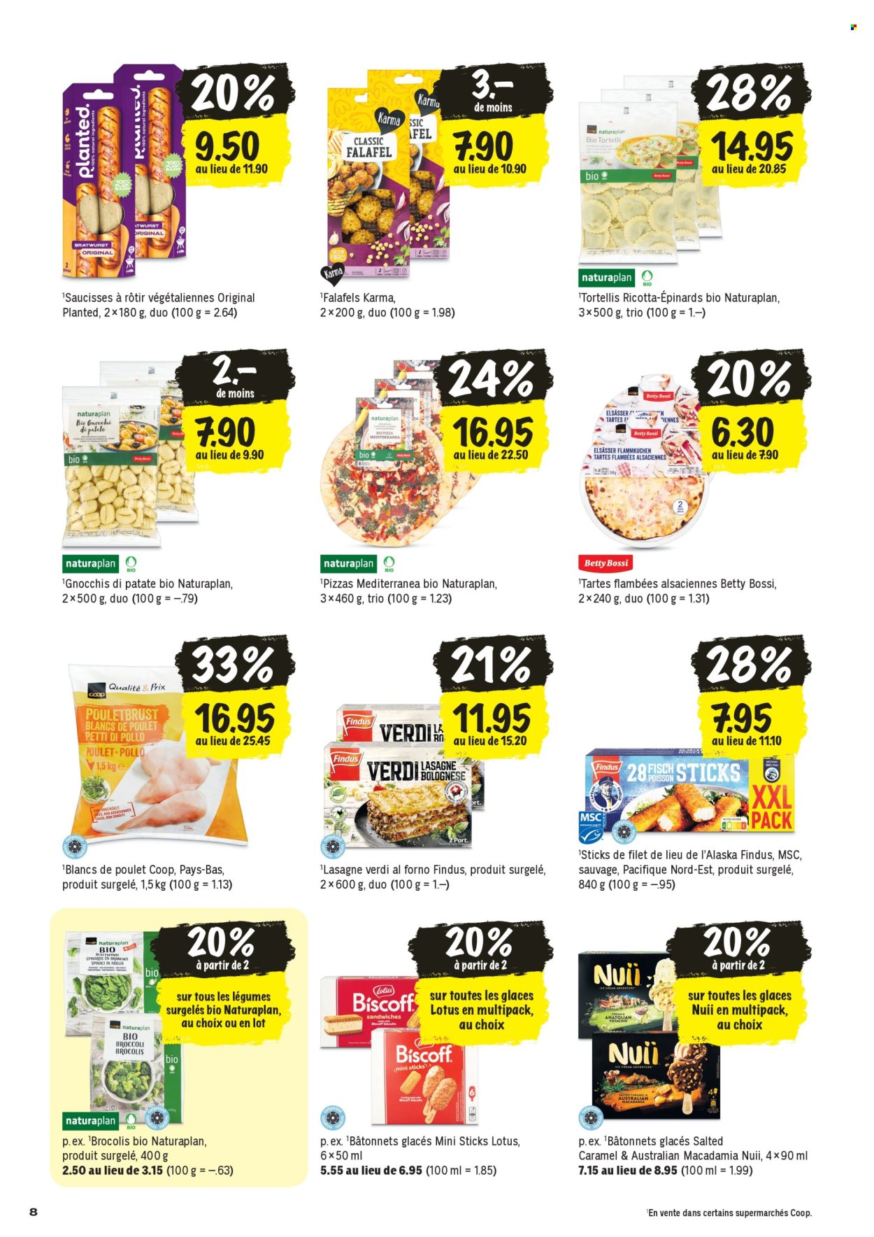 Prospekte Coop - 2.7.2026 - 8.7.2026. Seite 8. Seite 8