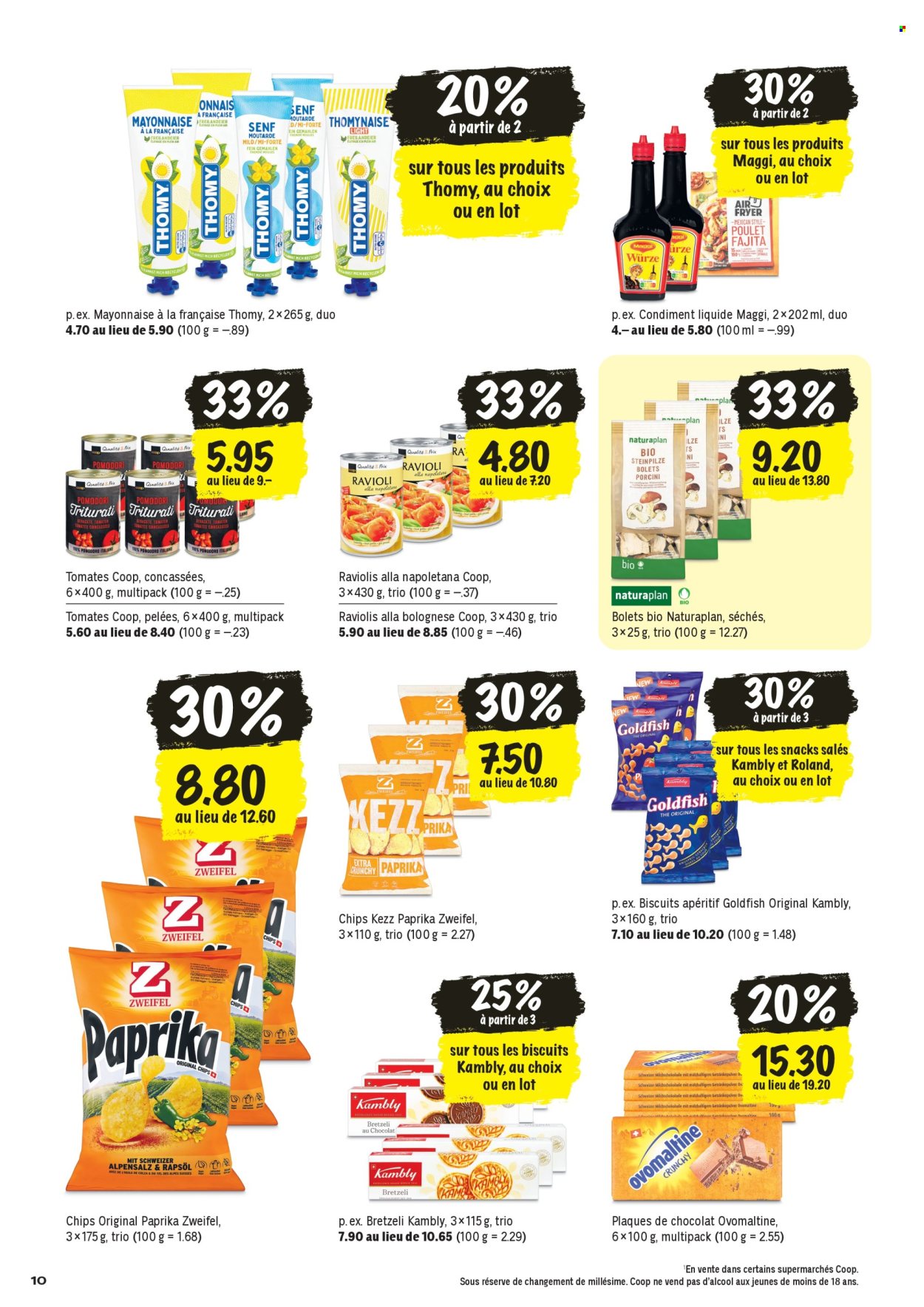Prospekte Coop - 2.7.2026 - 8.7.2026. Seite 10. Seite 10