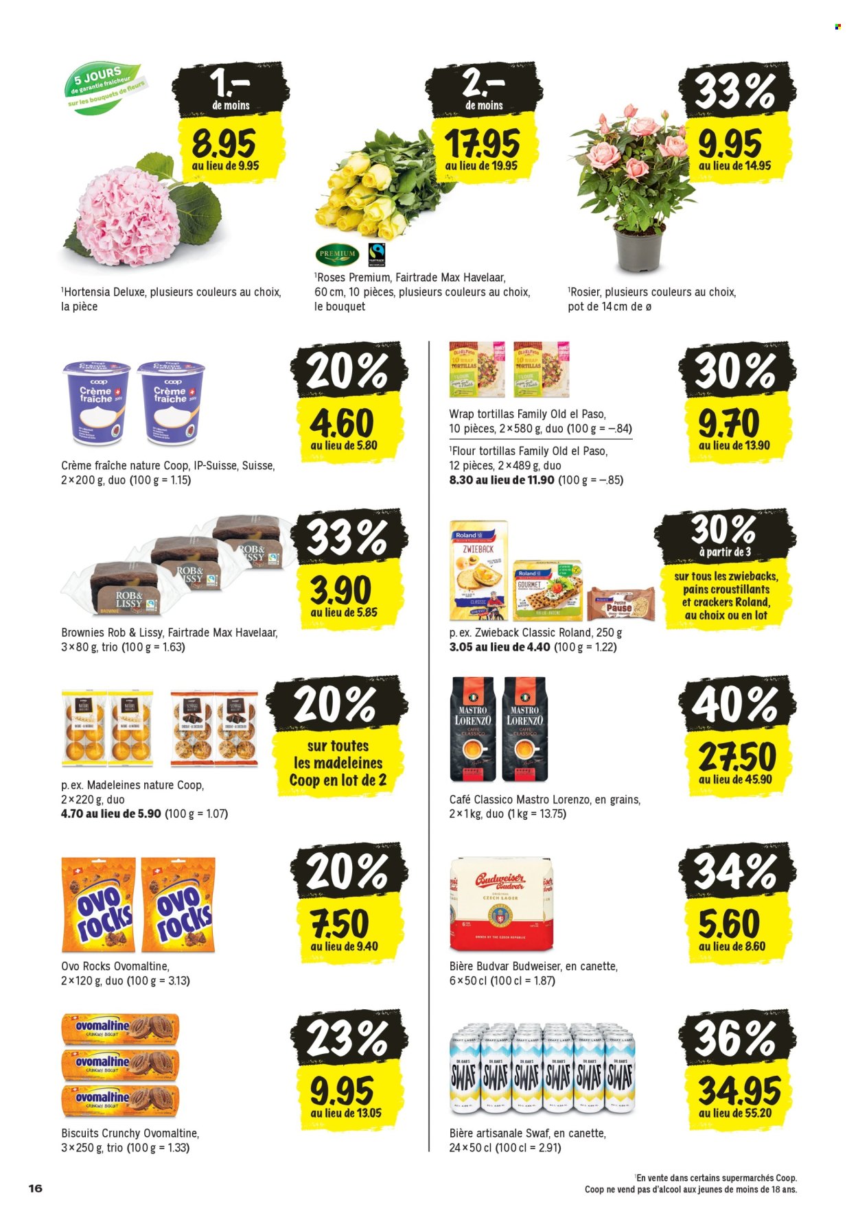 Prospekte Coop - 2.7.2026 - 8.7.2026. Seite 16. Seite 16
