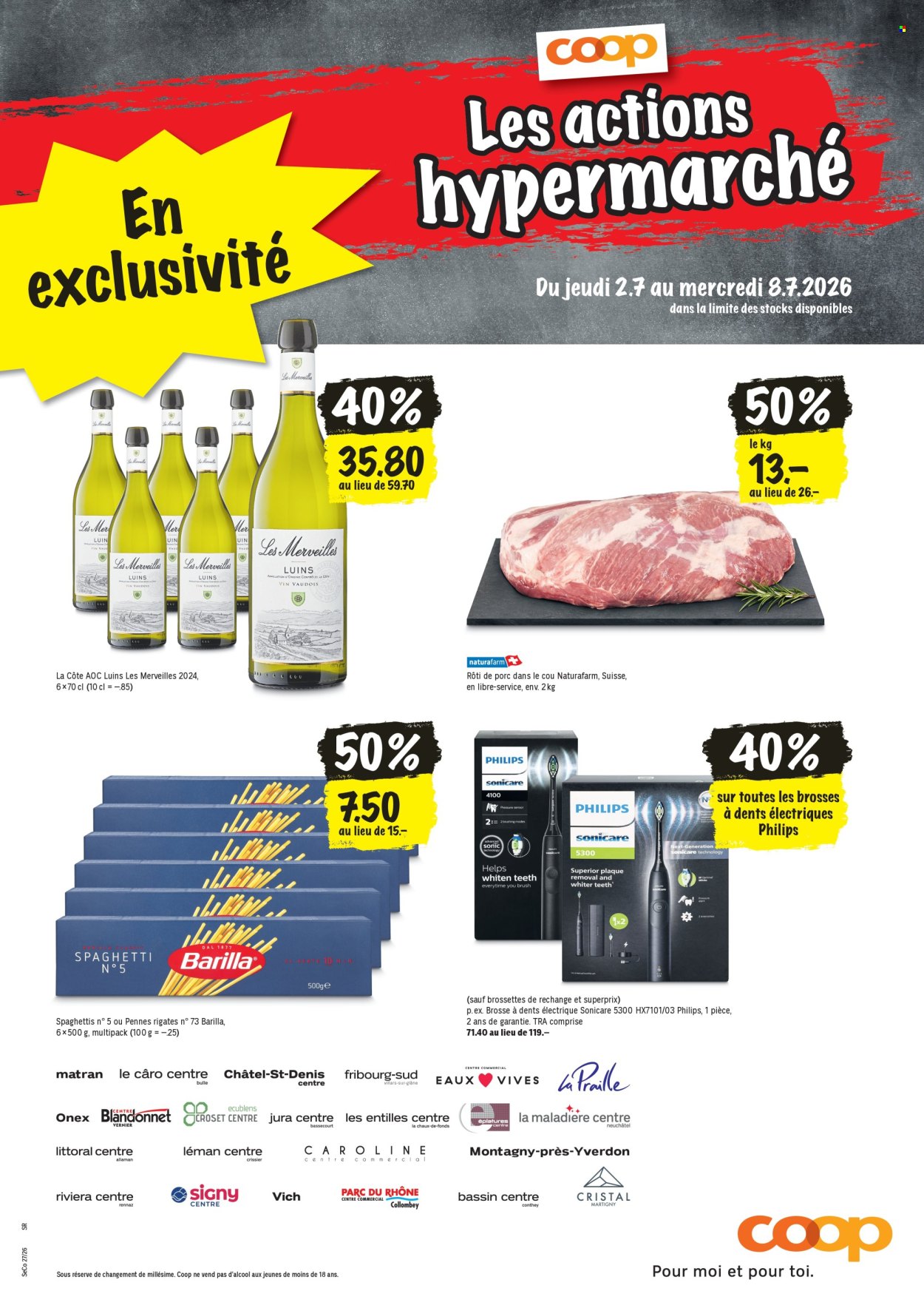 Prospekte Coop - 2.7.2026 - 8.7.2026. Seite 21. Seite 21