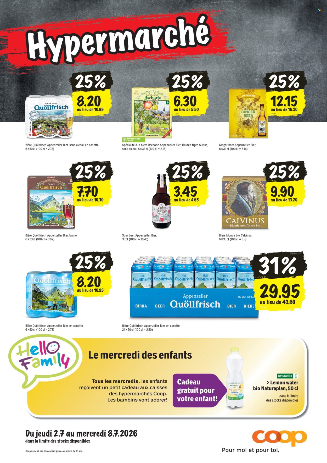 Prospekte Coop - 2.7.2026 - 8.7.2026. Seite 24. Seite 24