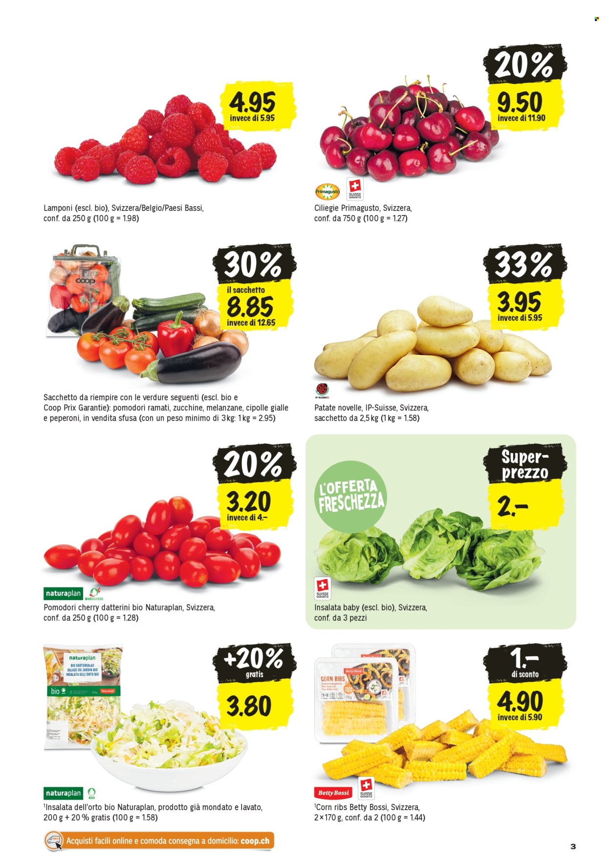 Prospekte Coop - 2.7.2026 - 8.7.2026. Seite 3. Seite 3
