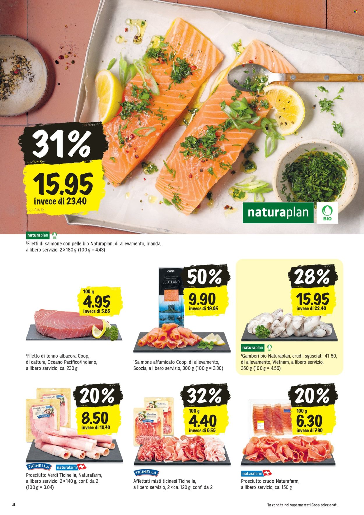 Prospekte Coop - 2.7.2026 - 8.7.2026. Seite 4. Seite 4
