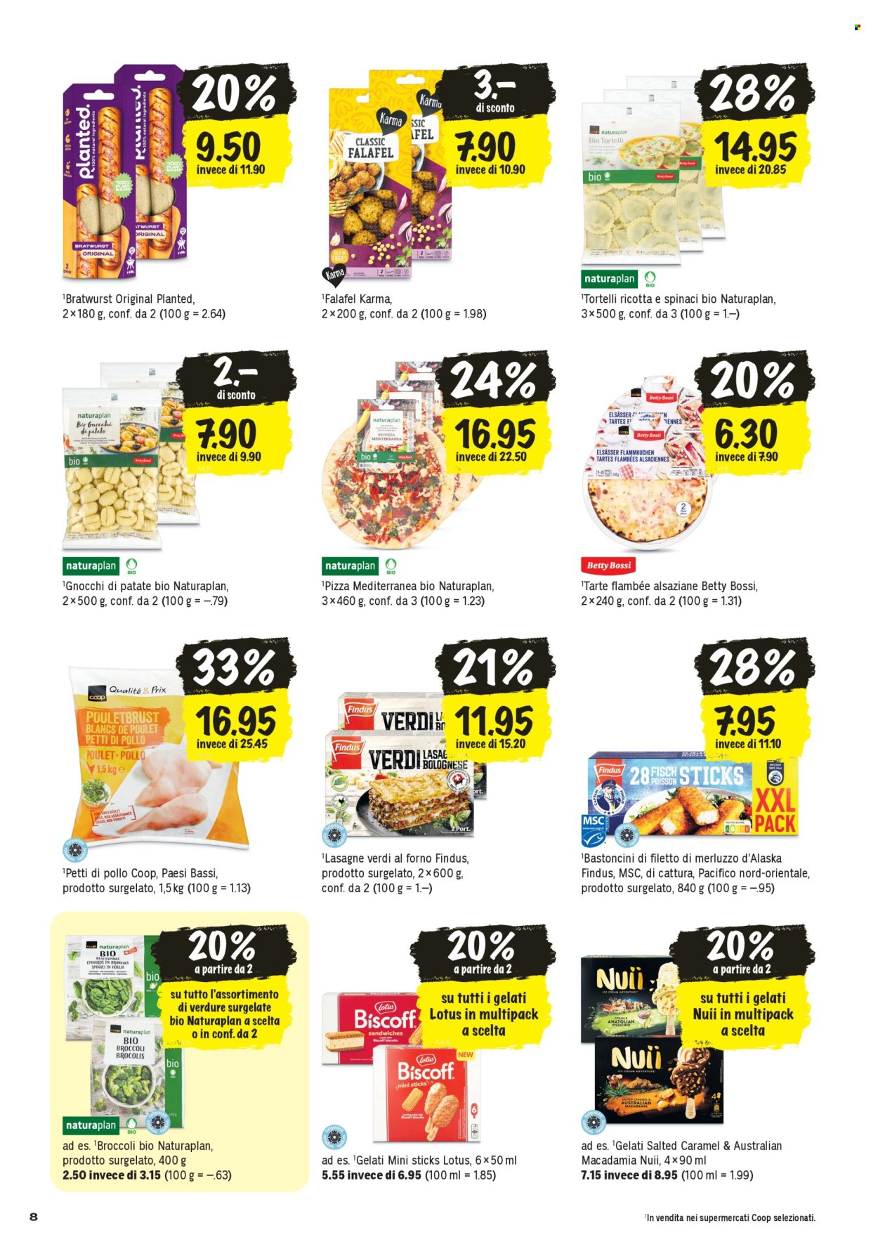 Prospekte Coop - 2.7.2026 - 8.7.2026. Seite 8. Seite 8