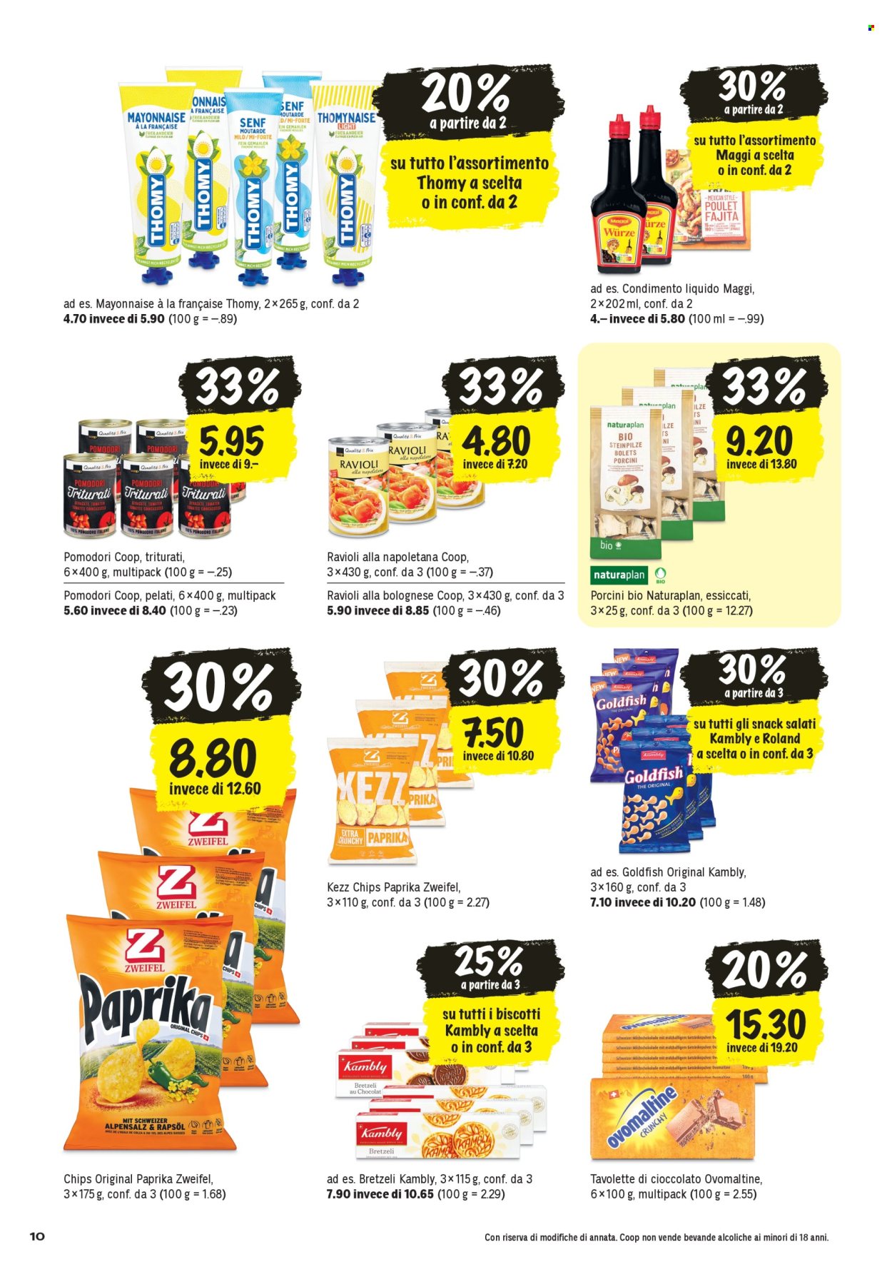 Prospekte Coop - 2.7.2026 - 8.7.2026. Seite 10. Seite 10