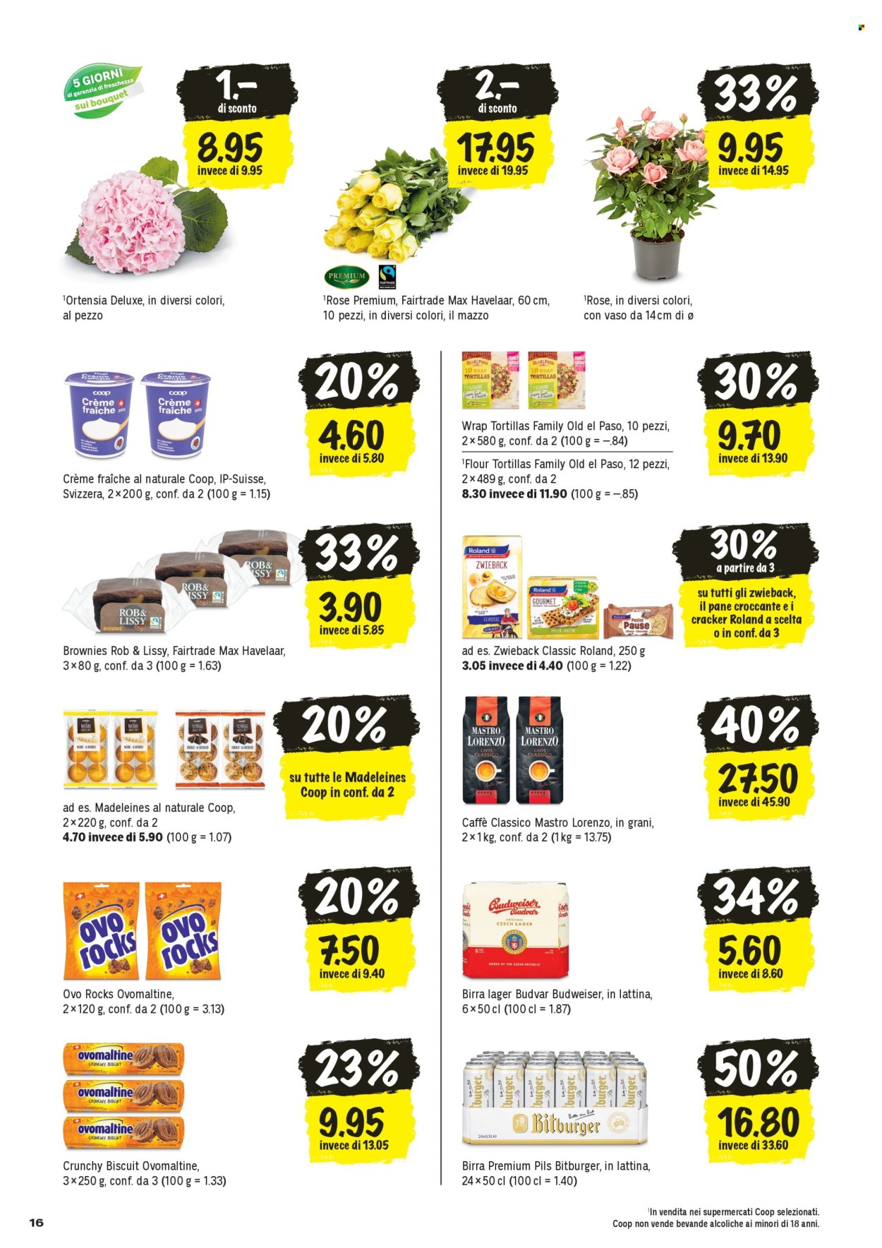 Prospekte Coop - 2.7.2026 - 8.7.2026. Seite 16. Seite 16