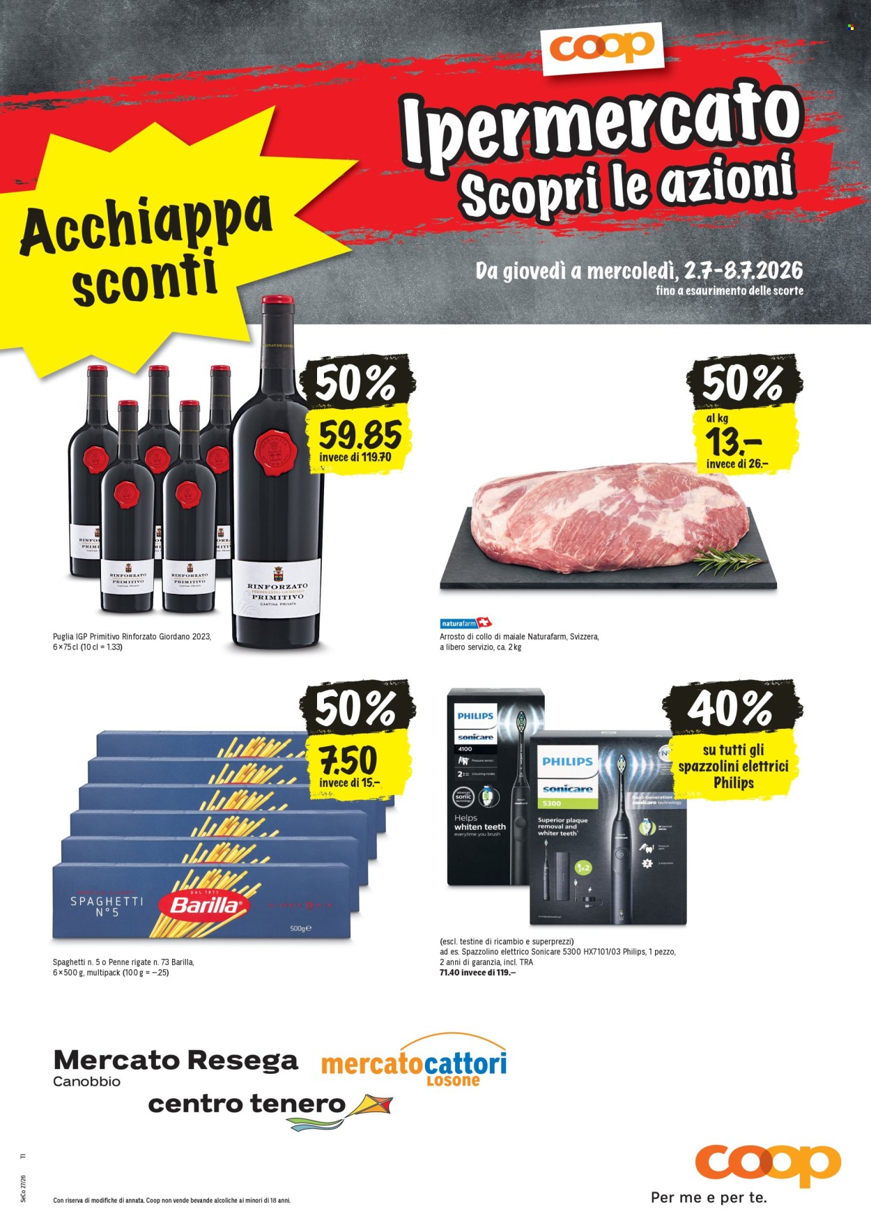 Prospekte Coop - 2.7.2026 - 8.7.2026. Seite 21. Seite 21
