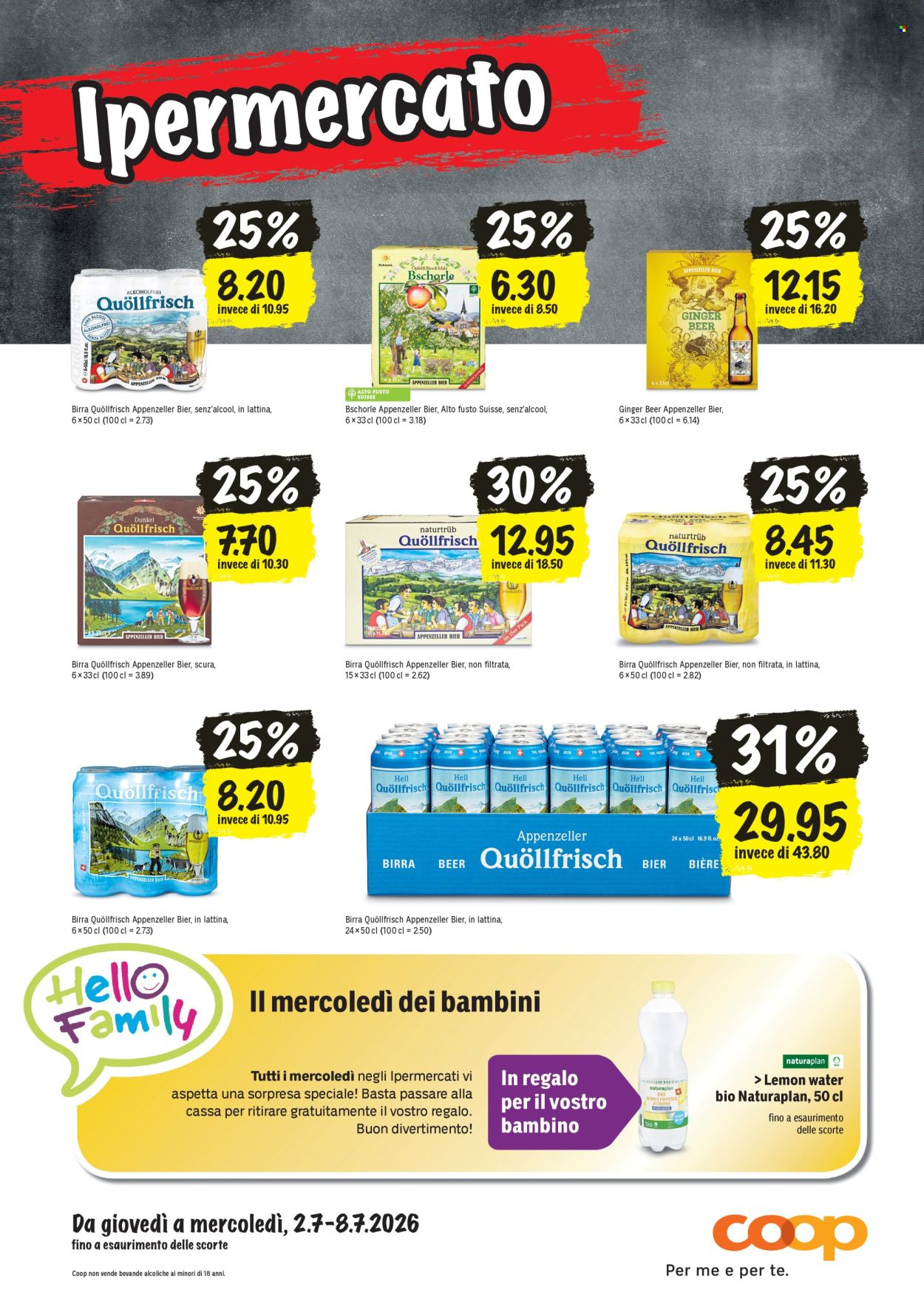 Prospekte Coop - 2.7.2026 - 8.7.2026. Seite 24. Seite 24