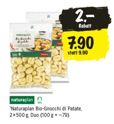 Naturaplan Bio-Gnocchi di Patate