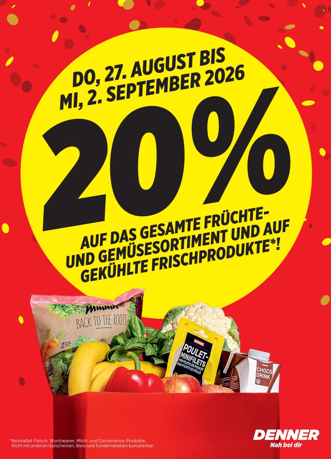 Prospekte Denner - 10.7.2026 - 10.10.2026. Seite 3. Seite 3