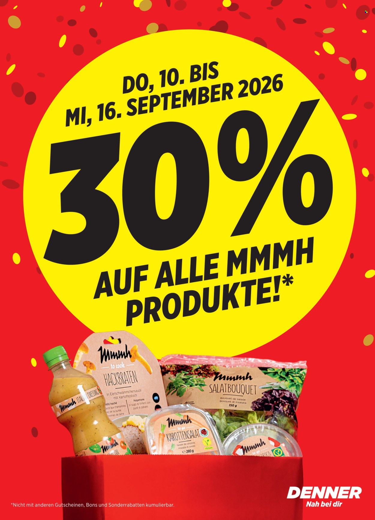 Prospekte Denner - 10.7.2026 - 10.10.2026. Seite 4. Seite 4