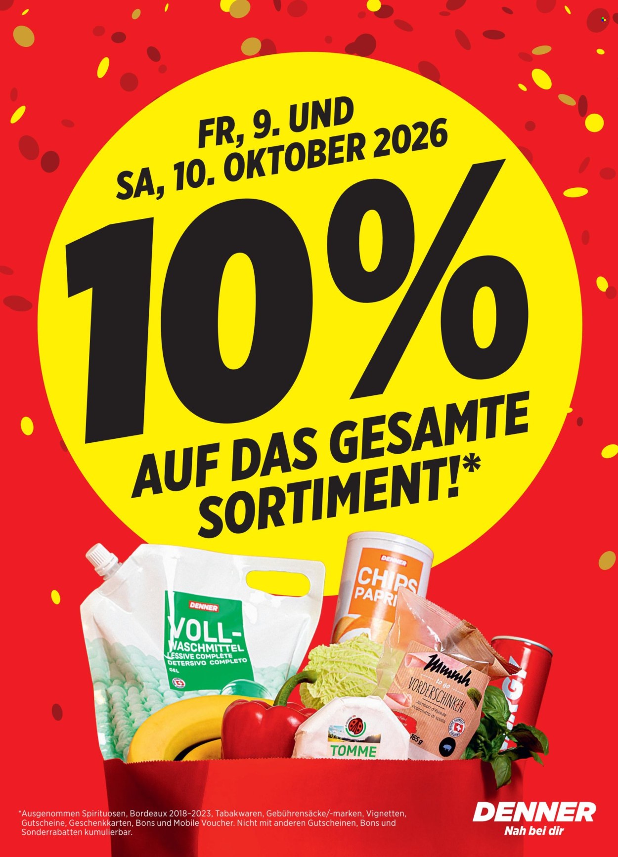 Prospekte Denner - 10.7.2026 - 10.10.2026. Seite 6. Seite 6