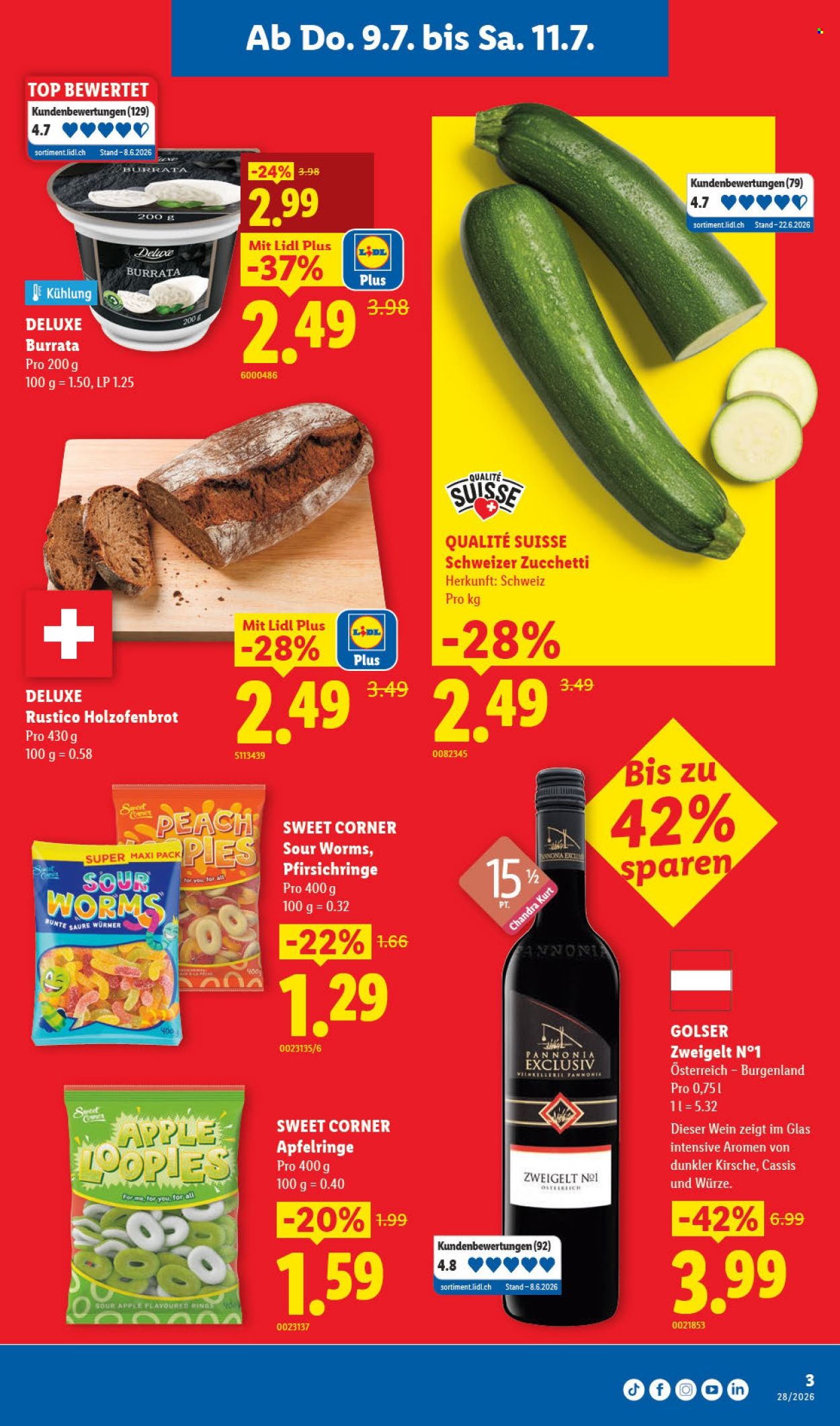 Prospekte Lidl - 9.7.2026 - 15.7.2026. Seite 3. Seite 3