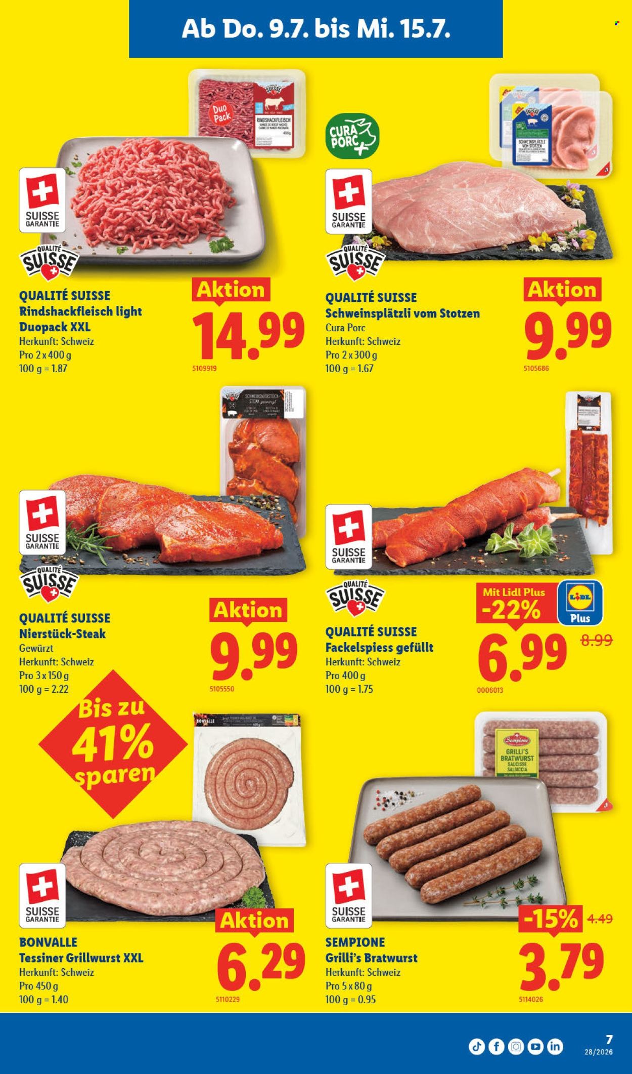 Prospekte Lidl - 9.7.2026 - 15.7.2026. Seite 9. Seite 9