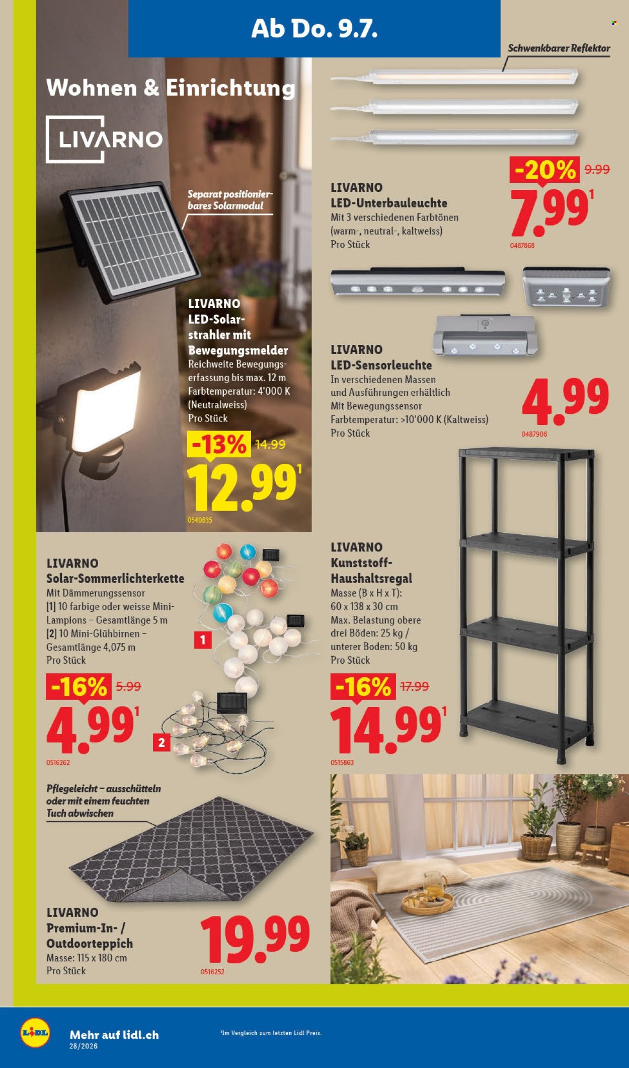 Prospekte Lidl - 9.7.2026 - 15.7.2026. Seite 22. Seite 22