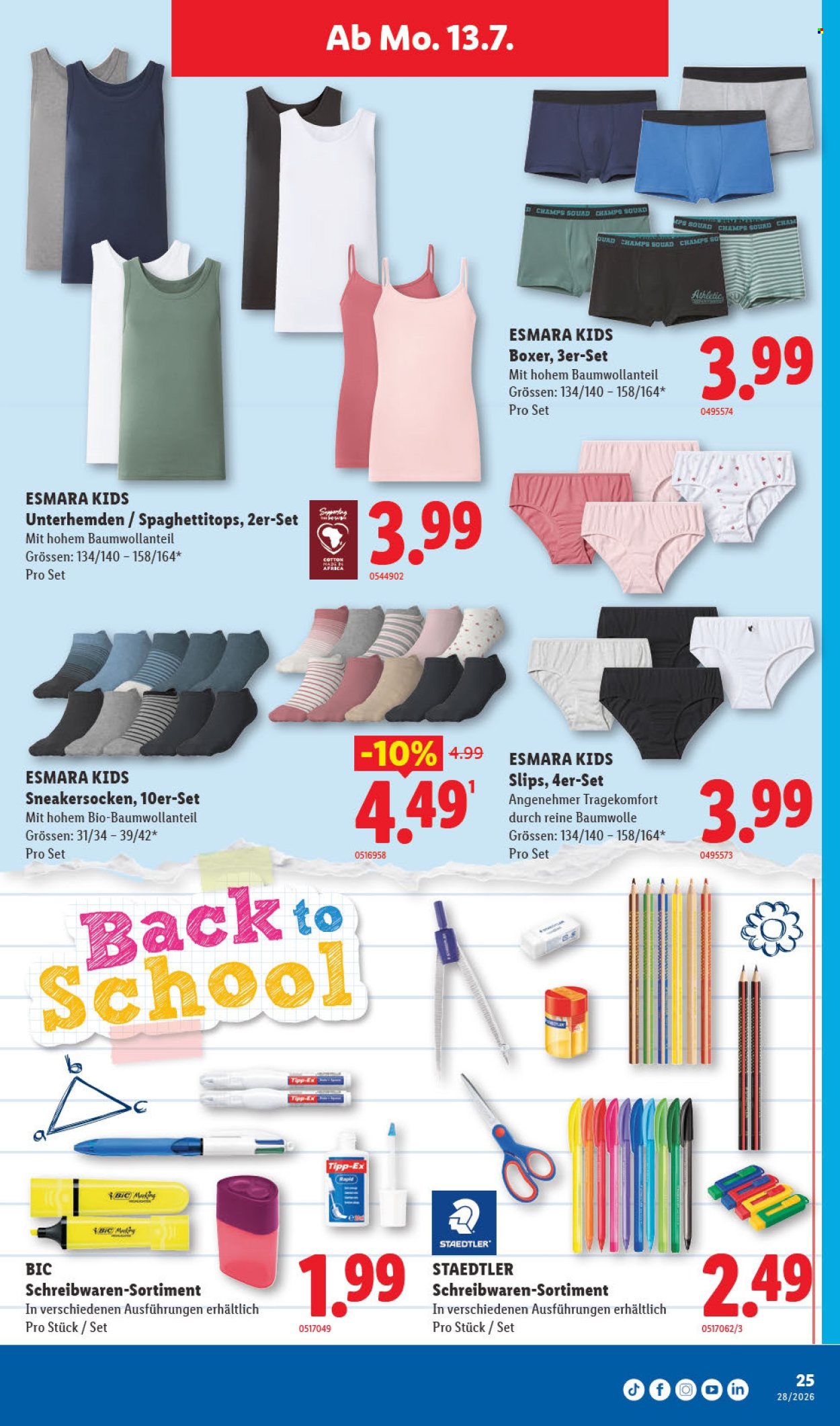 Prospekte Lidl - 9.7.2026 - 15.7.2026. Seite 29. Seite 29