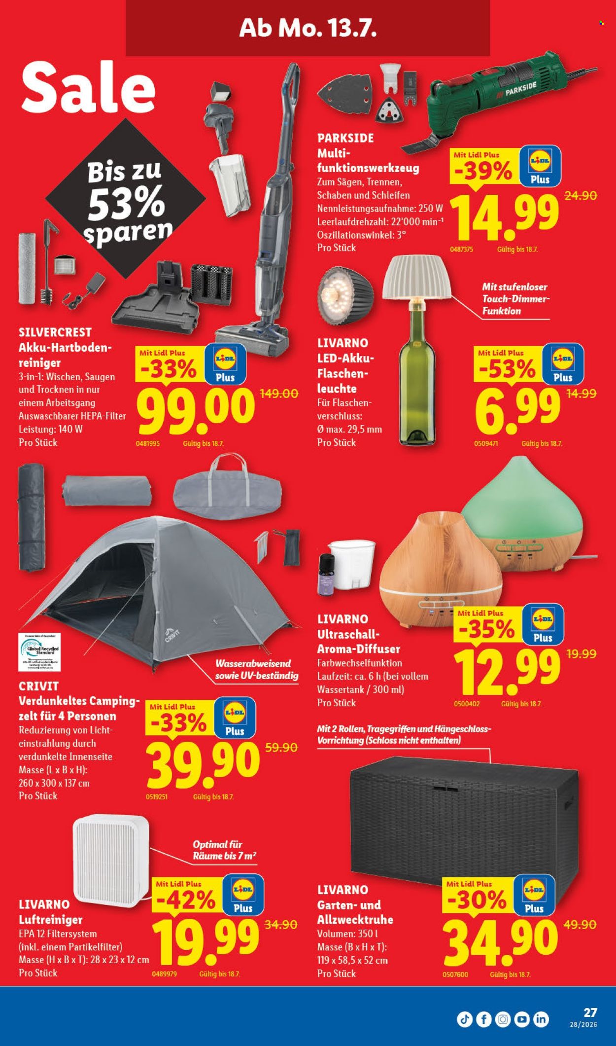 Prospekte Lidl - 9.7.2026 - 15.7.2026. Seite 31. Seite 31