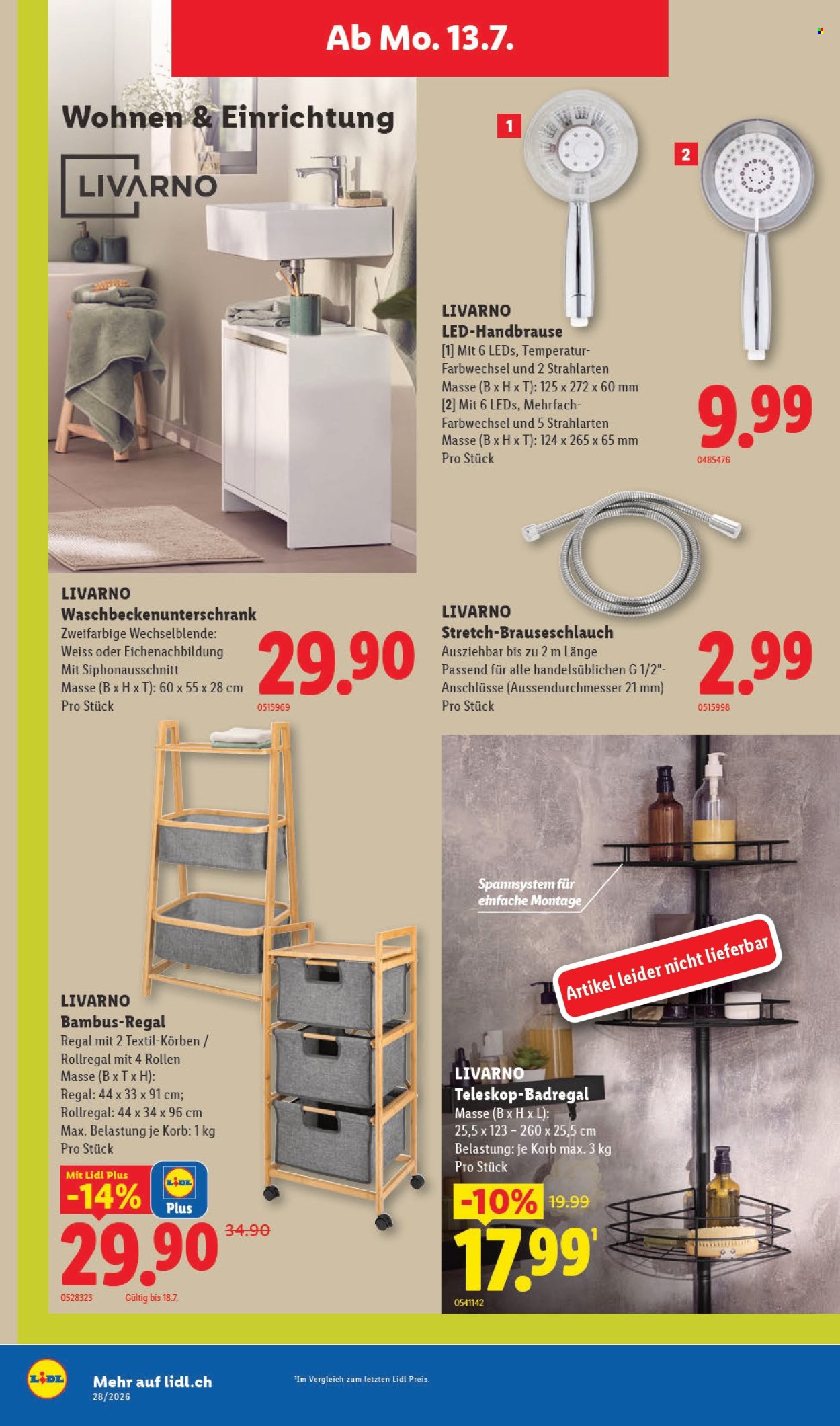 Prospekte Lidl - 9.7.2026 - 15.7.2026. Seite 32. Seite 32