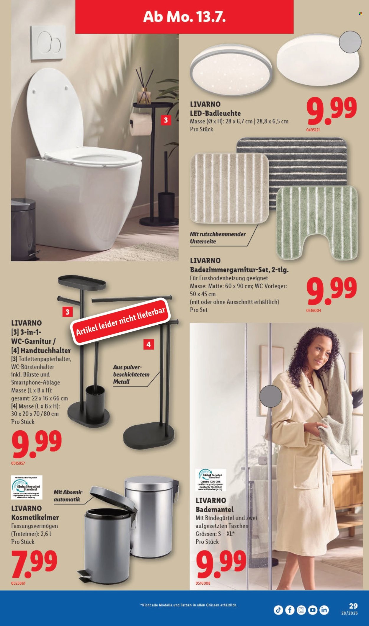 Prospekte Lidl - 9.7.2026 - 15.7.2026. Seite 33. Seite 33