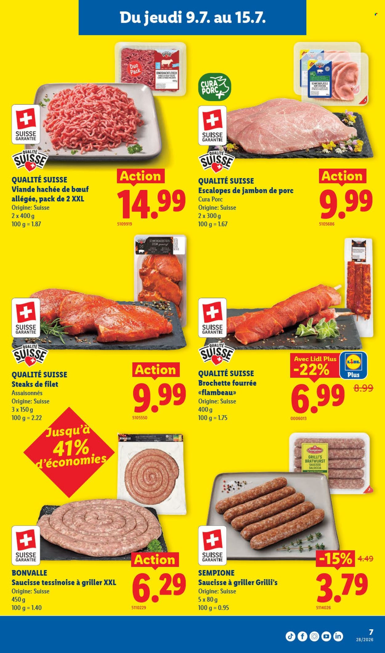 Prospekte Lidl - 9.7.2026 - 15.7.2026. Seite 9. Seite 9