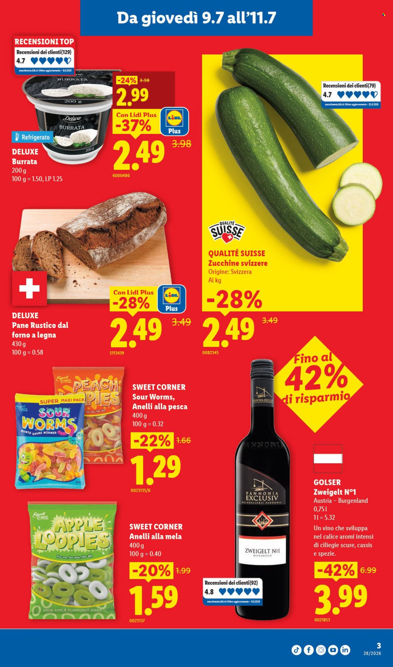 Prospekte Lidl - 9.7.2026 - 15.7.2026. Seite 3. Seite 3
