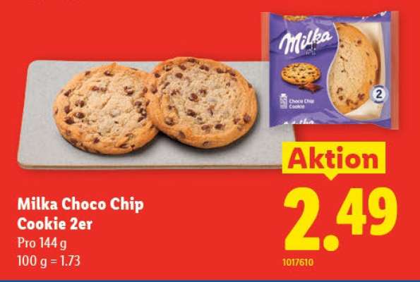 Milka Choco Chip Cookie 2er