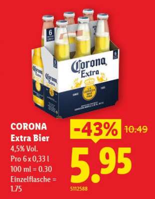 Corona Extra Bier​