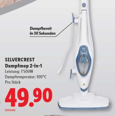 SILVERCREST Dampfmop 2-in-1