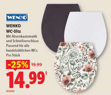 Wenko WC-Sitz