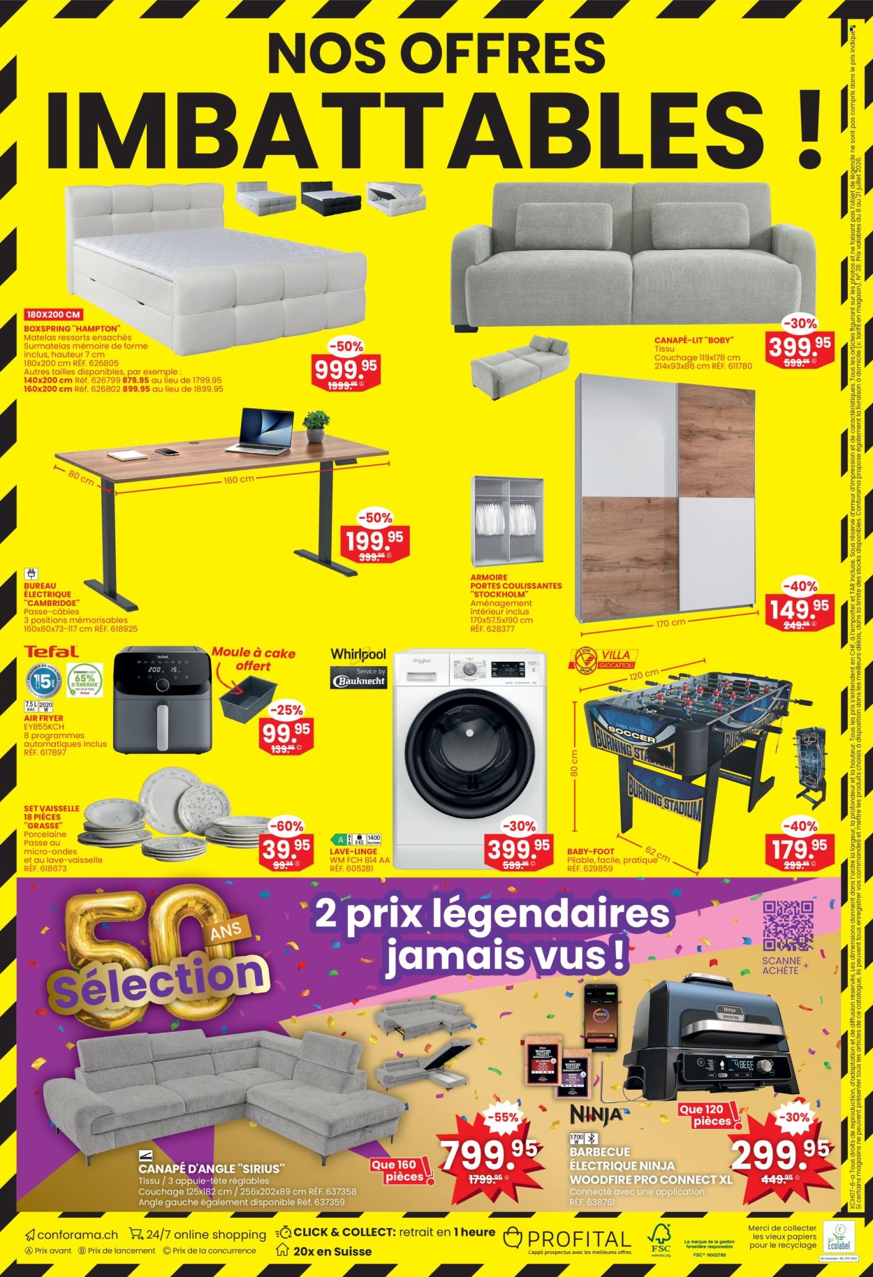 Prospekte Conforama - 8.7.2026 - 21.7.2026. Seite 12. Seite 12
