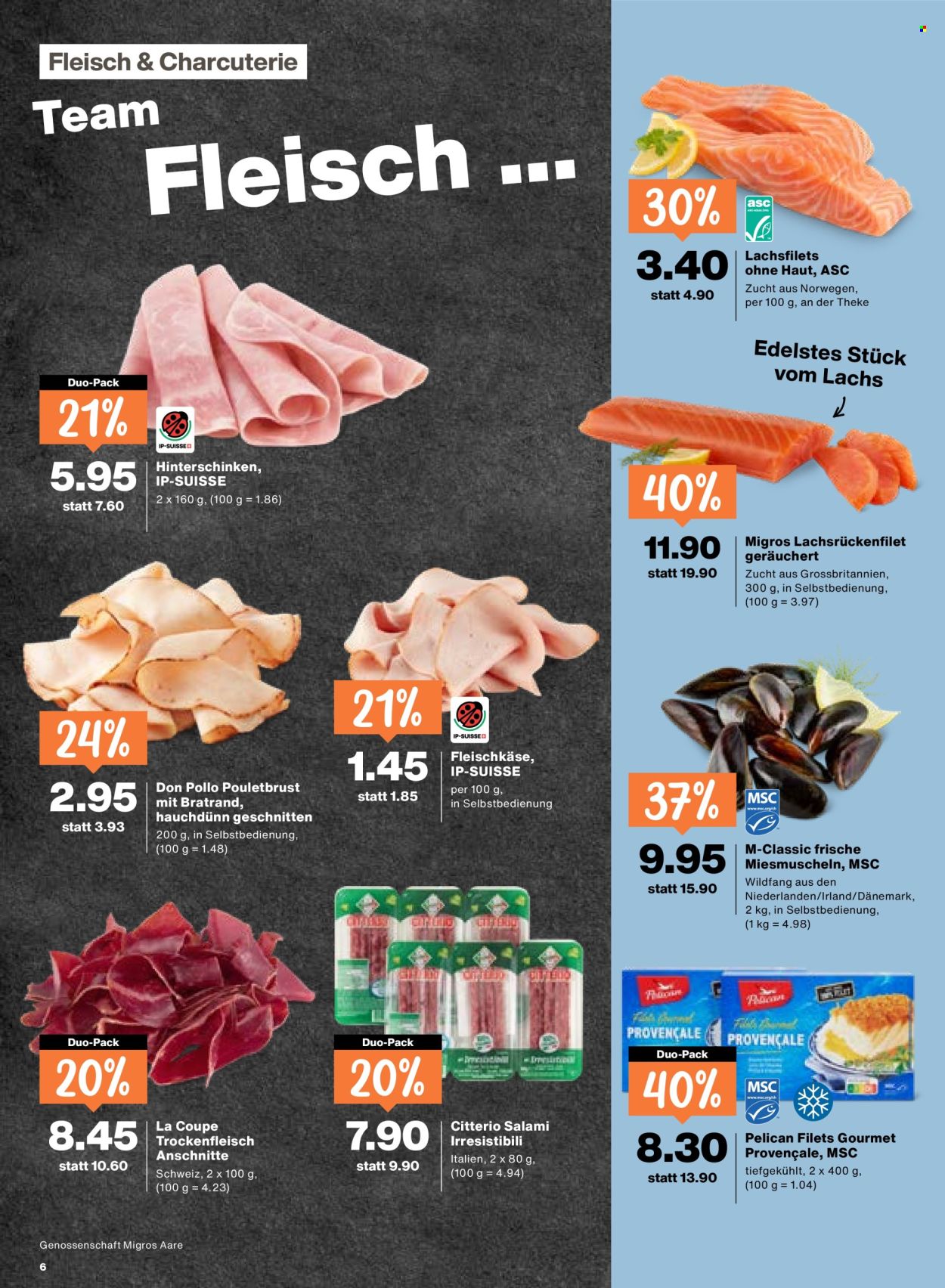 Prospekte Migros - 9.7.2026 - 15.7.2026. Seite 6. Seite 6