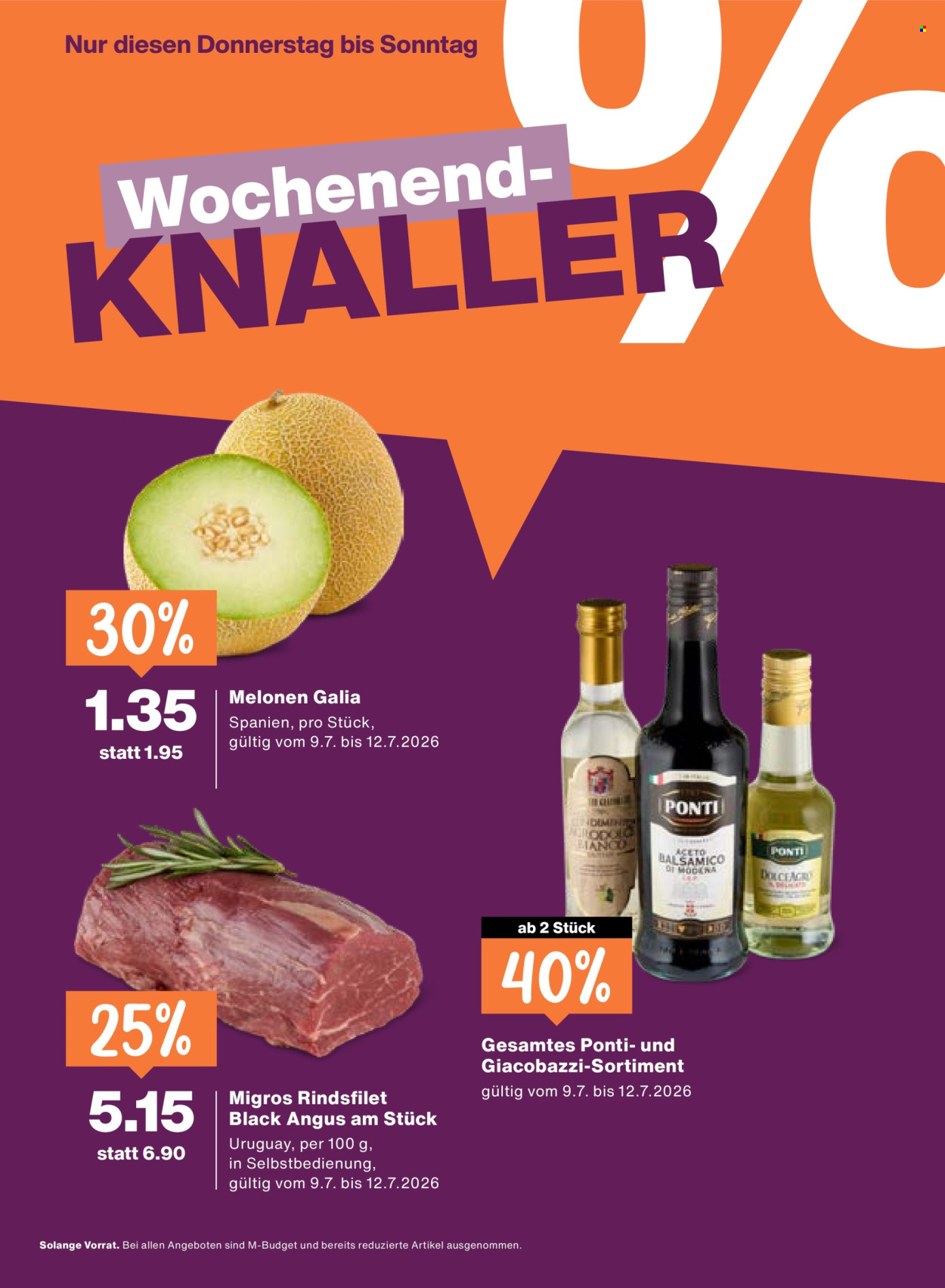 Prospekte Migros - 9.7.2026 - 15.7.2026. Seite 20. Seite 20
