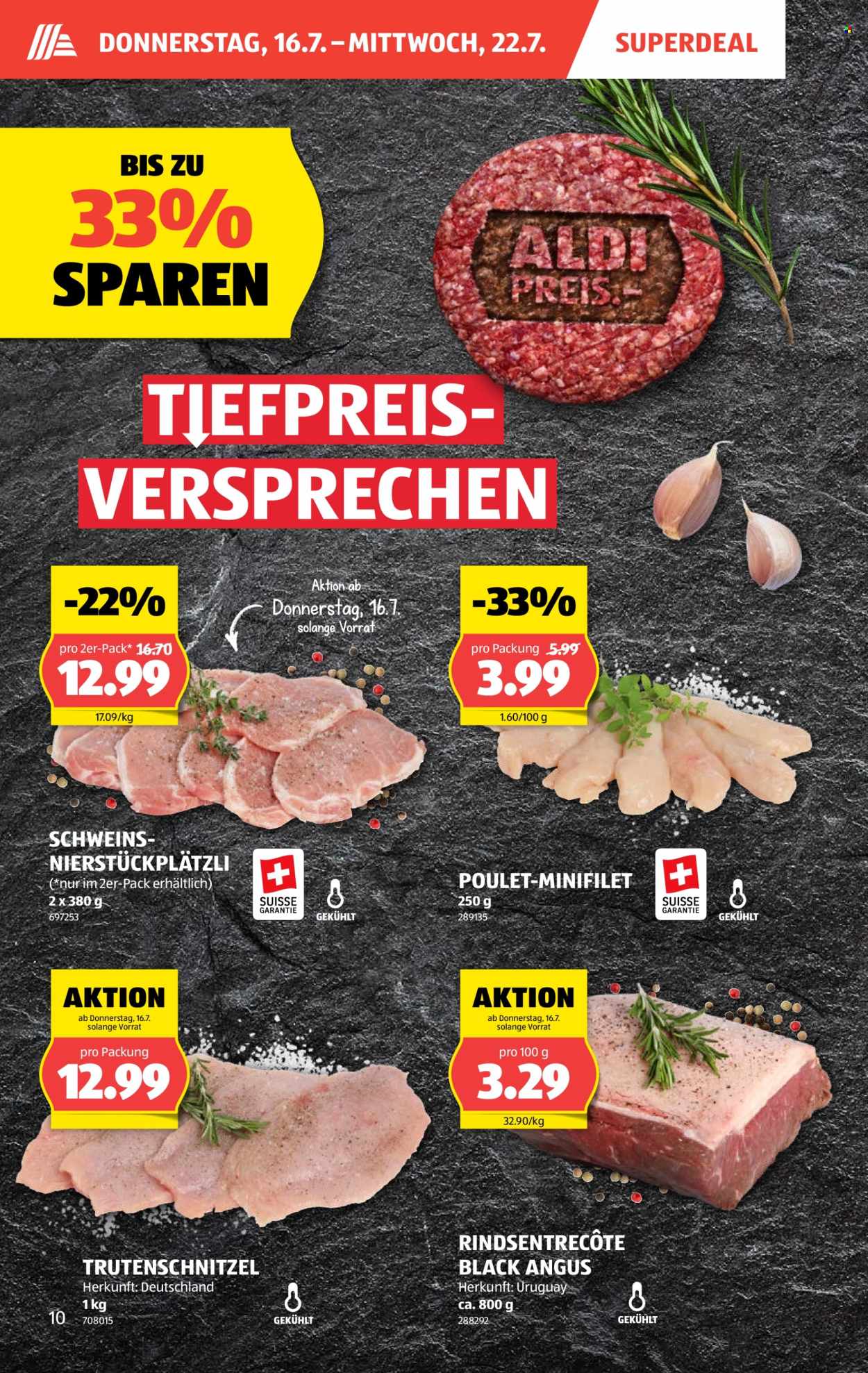 Prospekte Aldi - 16.7.2026 - 22.7.2026. Seite 10. Seite 10