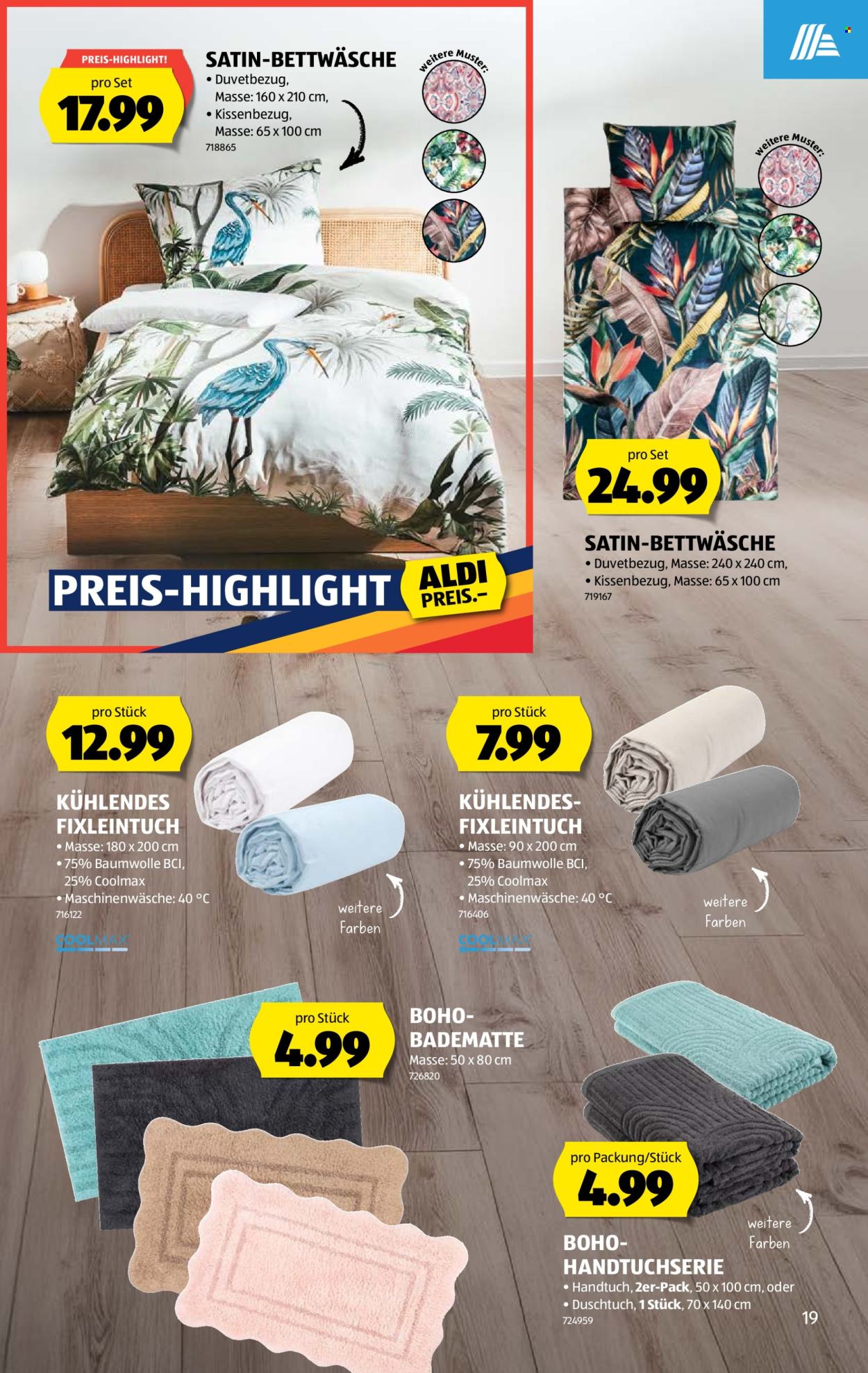 Prospekte Aldi - 16.7.2026 - 22.7.2026. Seite 19. Seite 19