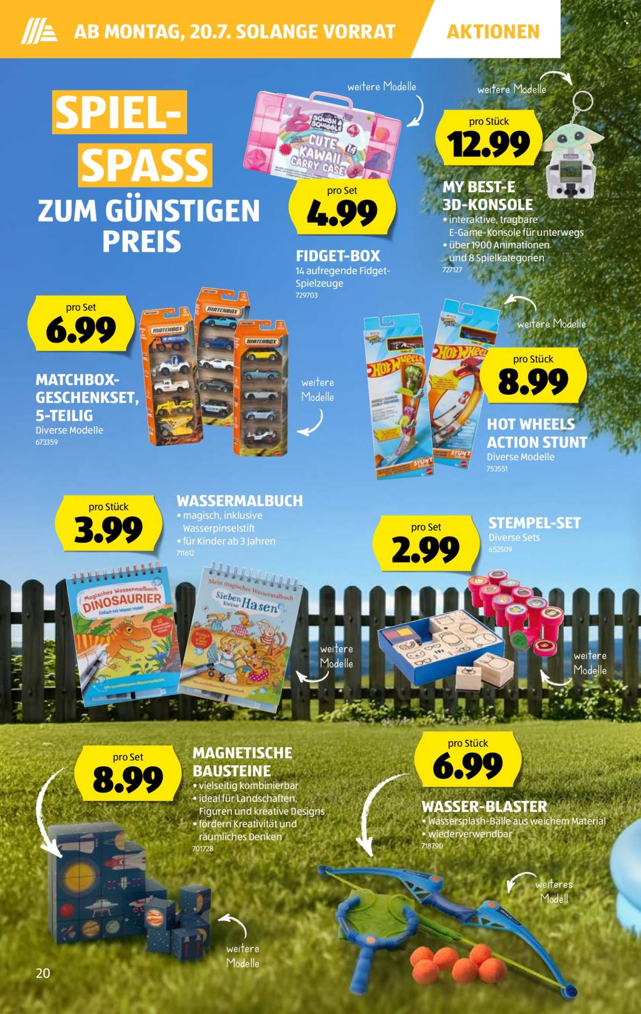 Prospekte Aldi - 16.7.2026 - 22.7.2026. Seite 20. Seite 20