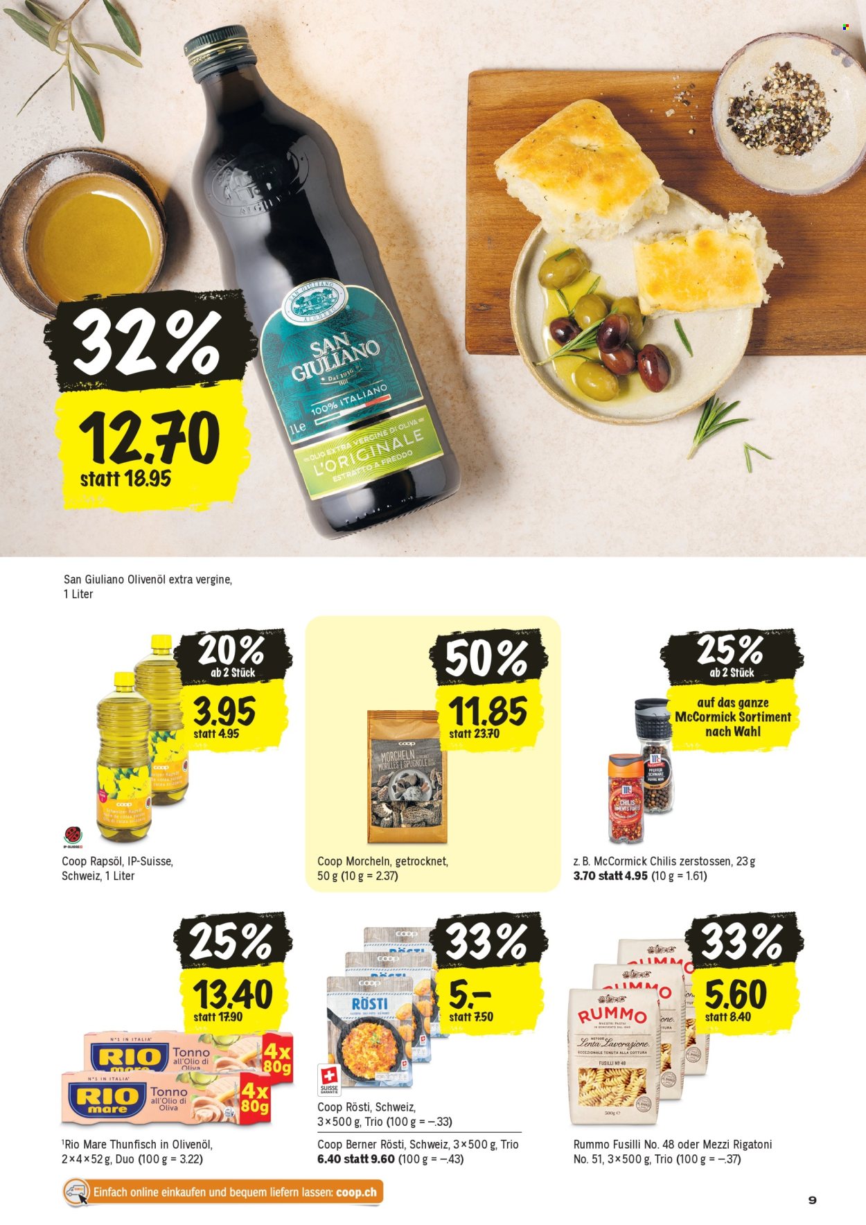 Prospekte Coop - 9.7.2026 - 15.7.2026. Seite 9. Seite 9