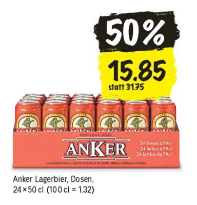 Anker Lagerbier, Dosen