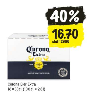 Corona Bier Extra
