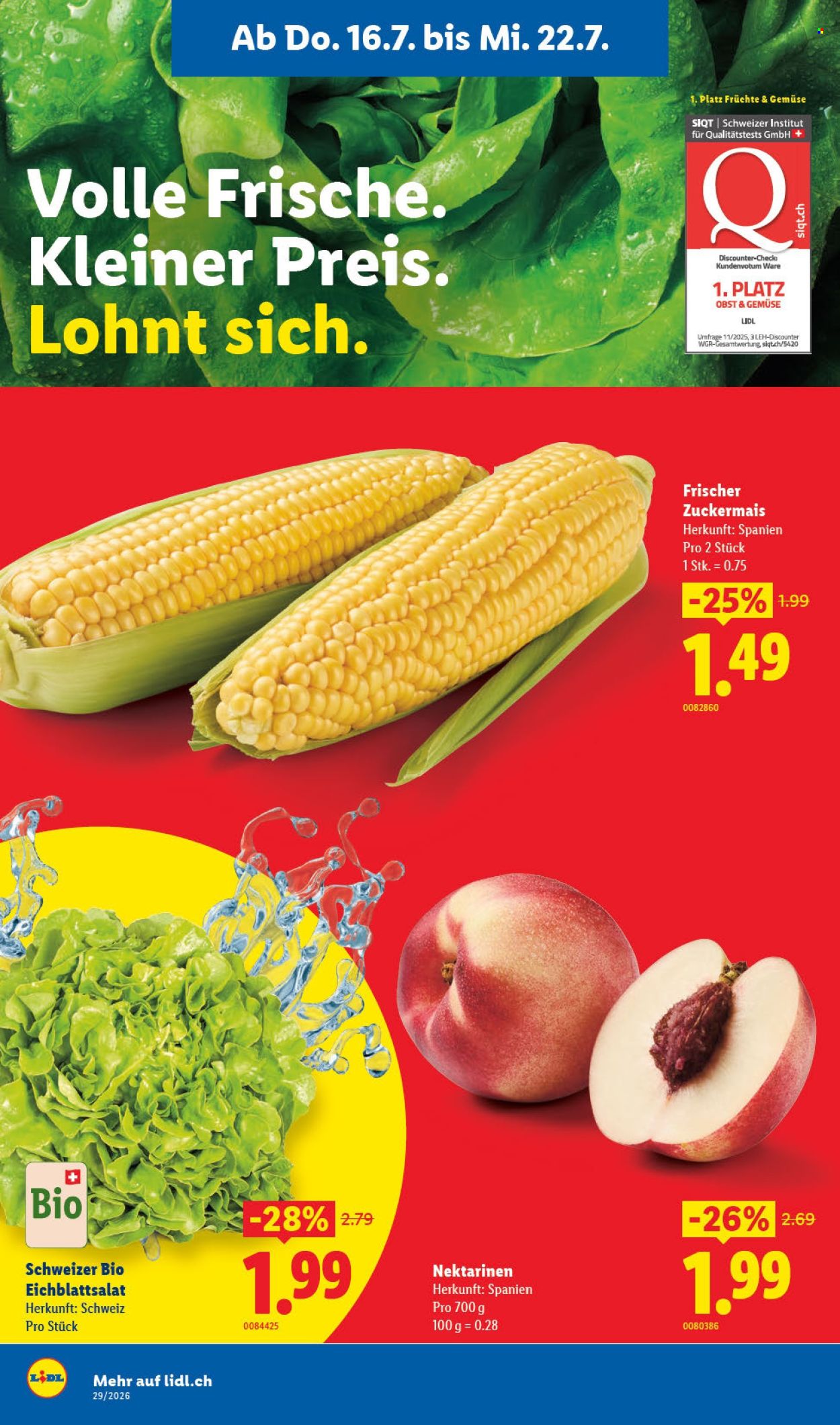 Prospekte Lidl - 16.7.2026 - 22.7.2026. Seite 4. Seite 4