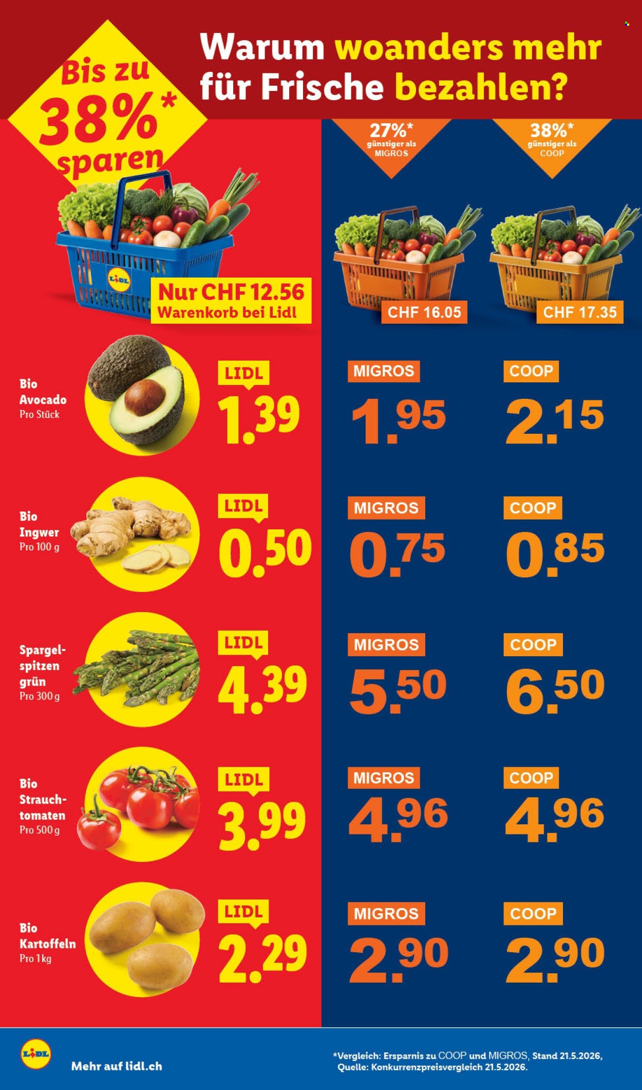 Prospekte Lidl - 16.7.2026 - 22.7.2026. Seite 6. Seite 6