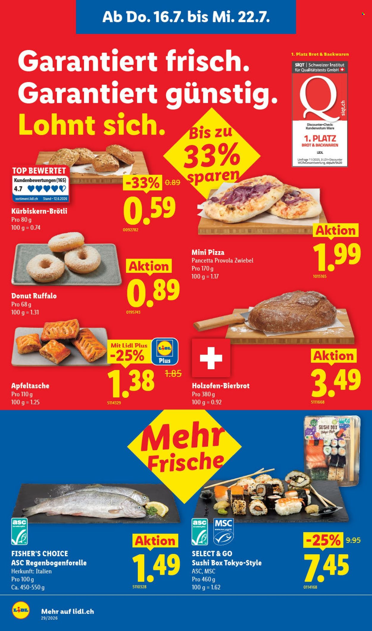 Prospekte Lidl - 16.7.2026 - 22.7.2026. Seite 8. Seite 8