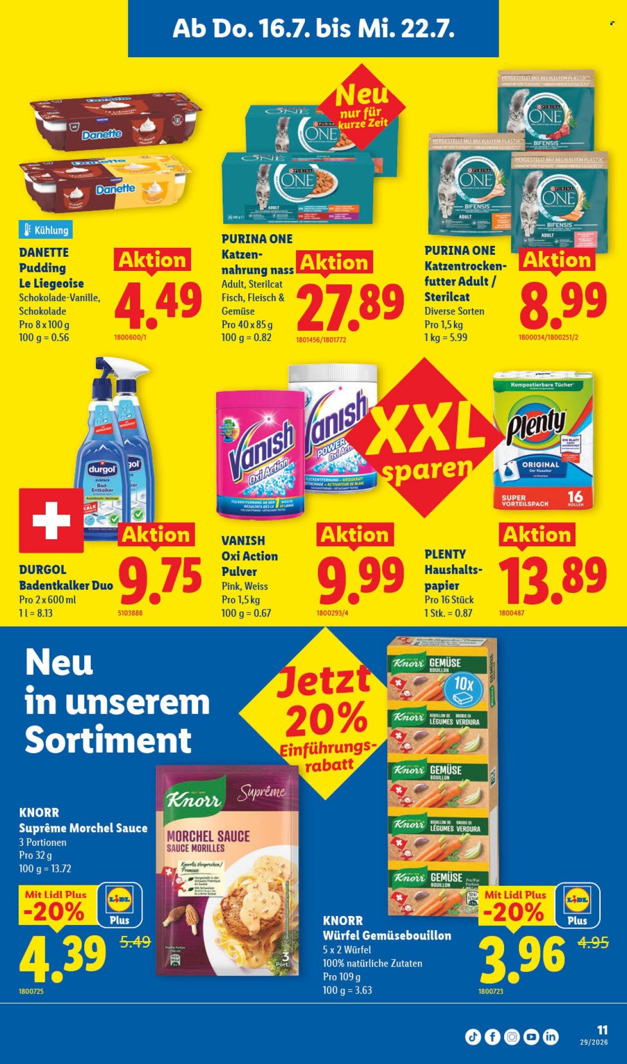 Prospekte Lidl - 16.7.2026 - 22.7.2026. Seite 13. Seite 13